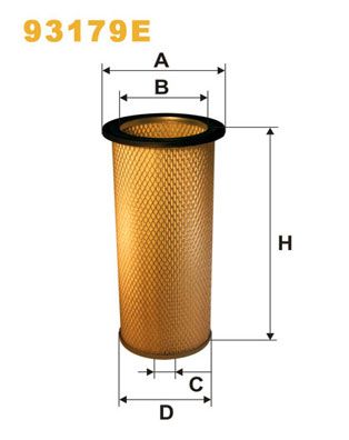 WIX FILTERS Toisioilmasuodatin 93179E